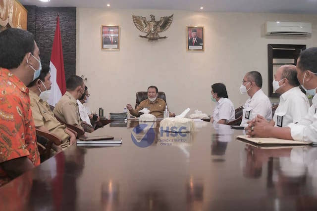 Bupati Jember Hendy Siswanto Bahas Pengerjaan 1.000 Km Infrastruktur Publik yang Rusak dengan Ditjen Cipta Karya 
